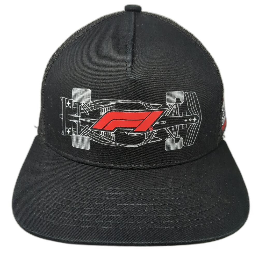 Formula 1 Trucker Hat Black One Size Las Vegas Grand Prix F1 Racing Snapback Cap
